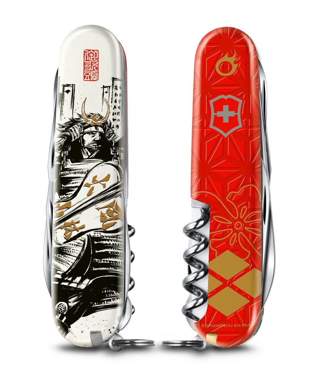 VICTORINOX Climber Sengoku Sumie Takeda Shingen Medium Multi Tool Knife New Pre