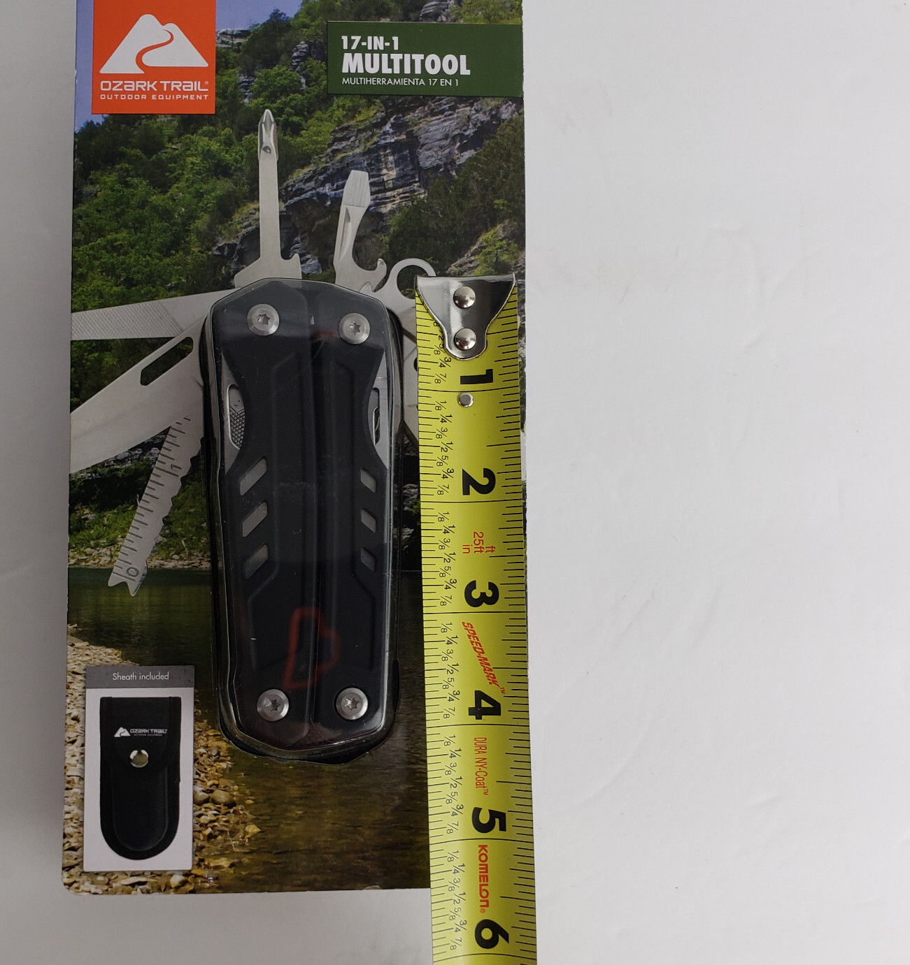 Ozark Trail 17-In-1 Multitool W/Case NIP