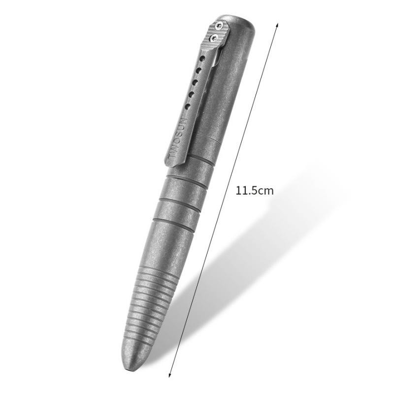 Titanium Edc Tactical Pen – Multifunction Survival Writing Tool & Glass Breaker