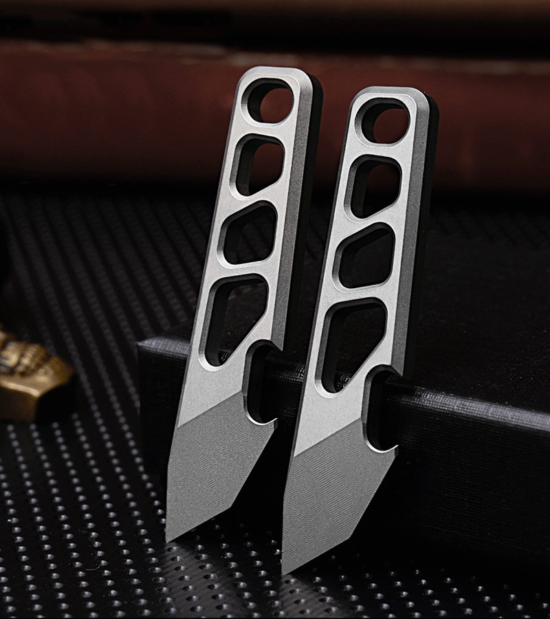 For EDC Titanium Alloy Multi Tool Pry Bar Crowbar Bottle Opener Pendant Gift NEW
