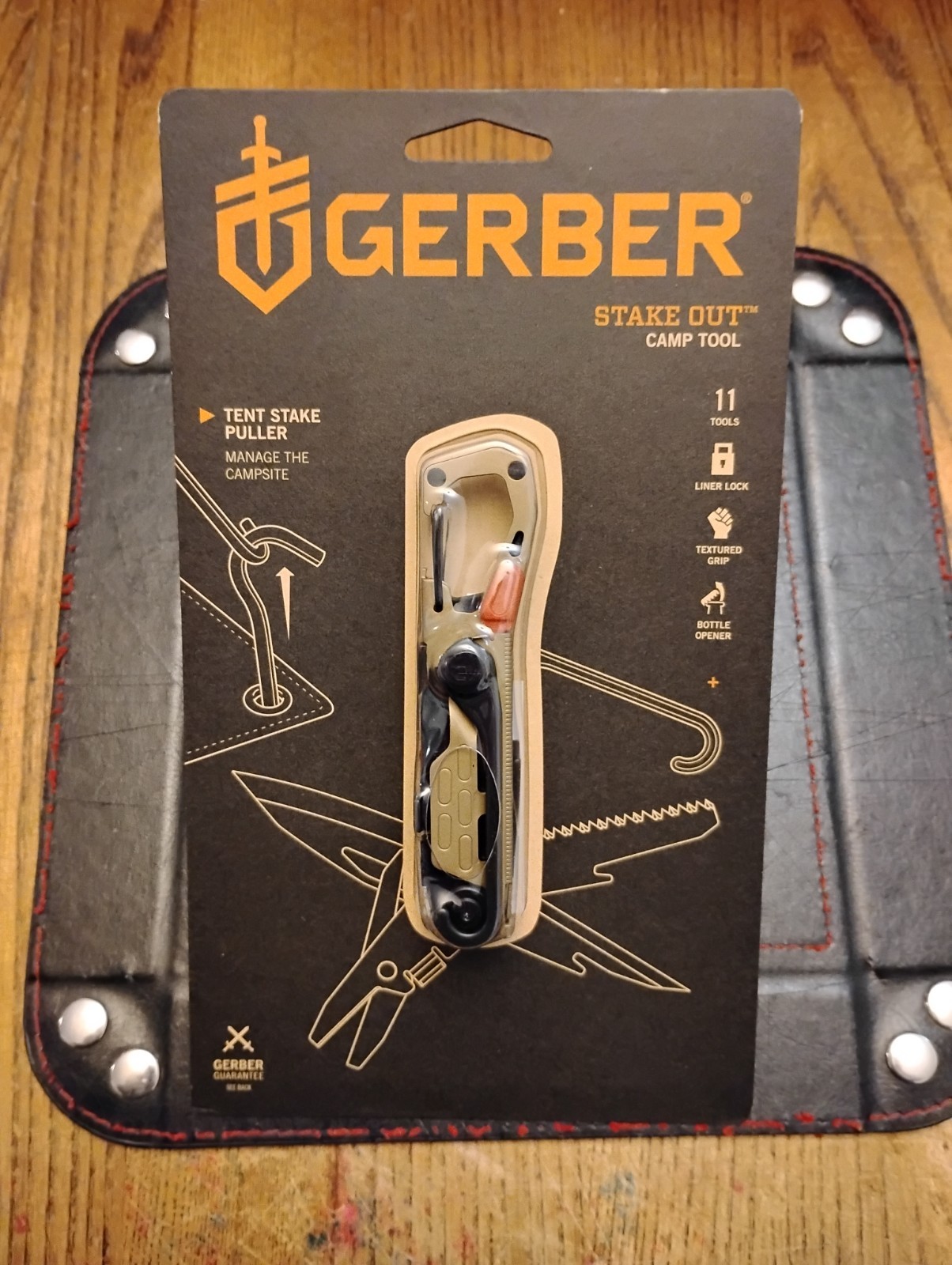 Gerber Stake Out Multi Tool 11 Tools In 1 2.5″ Stainless Steel Blade 3.9 OZ