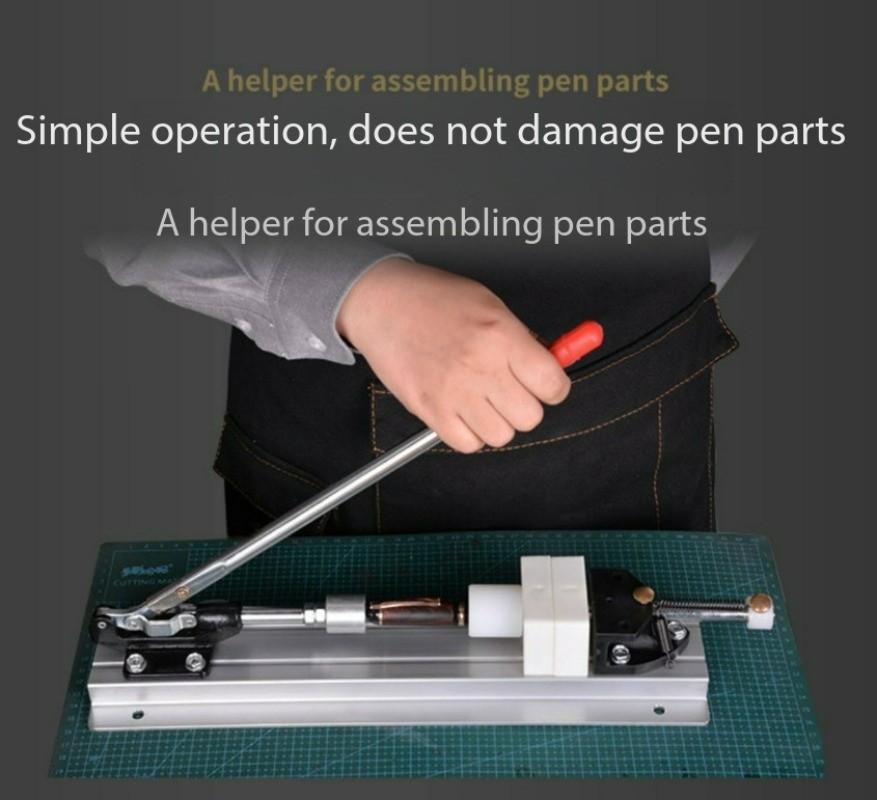 Pen Pressure Tool Pen Pressure Plier Wooden Rotary Pen Accessories Assembly Tool