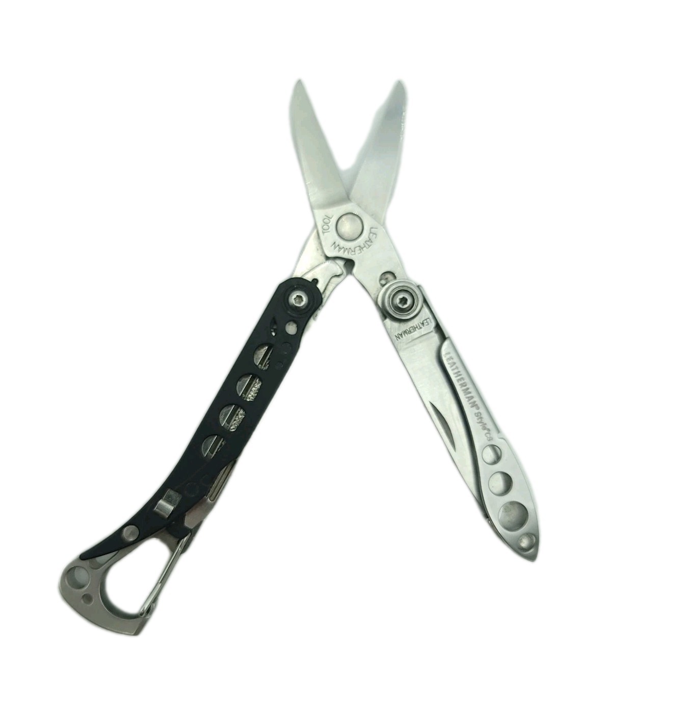 Leatherman Style CS Multi-Tool Black Retired Keychain Scissors Knife ~ Retired