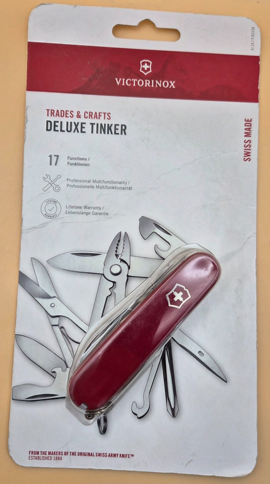 Victorinox DELUXE TINKER Swiss Army Knife – NOS