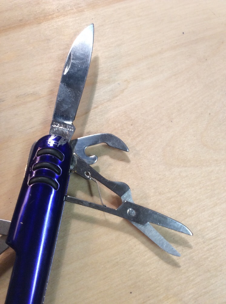 Clearwater Mortgage Inc Myron Stainless Steel 7 Multi Tool Pocket Knife Keychain