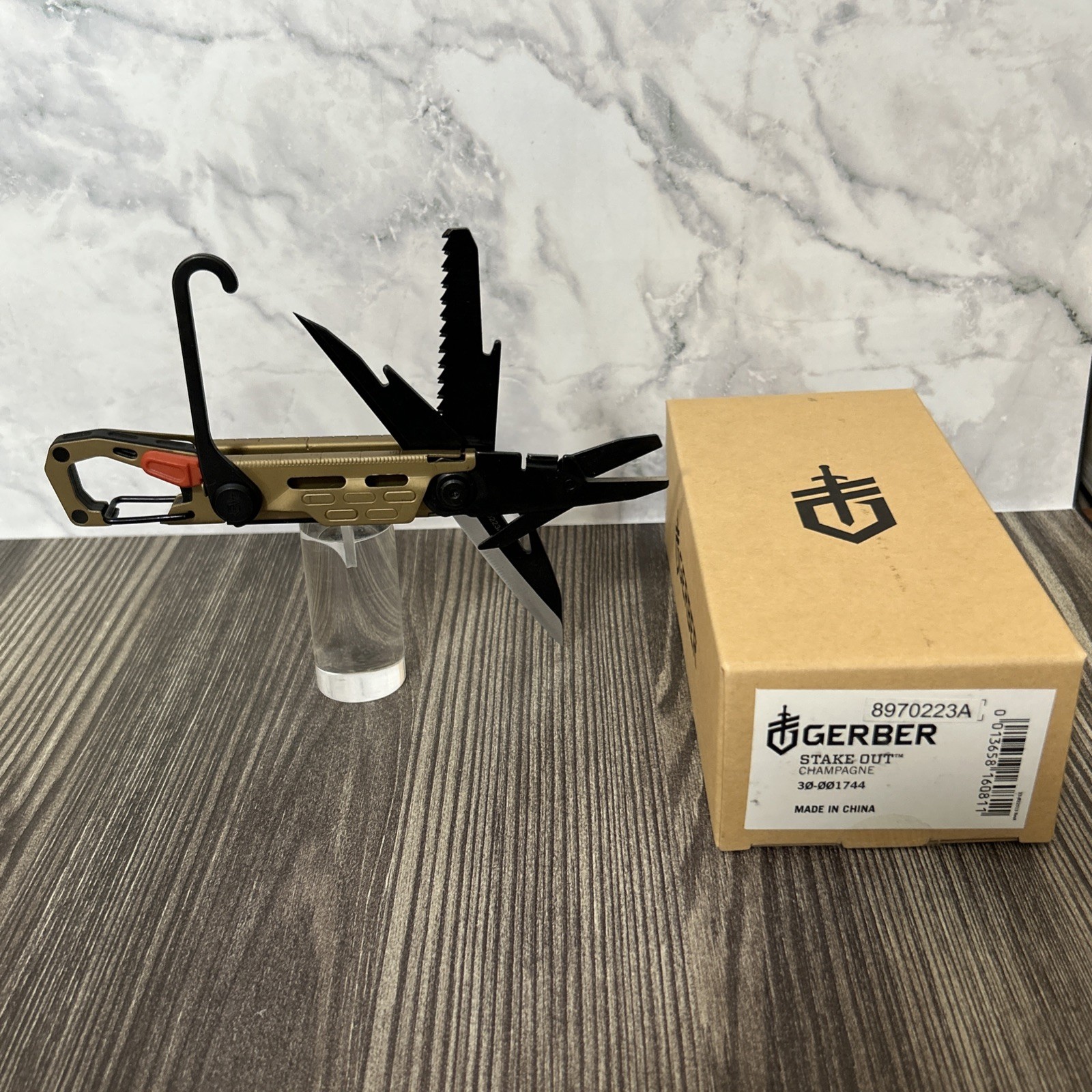 Gerber Stake Out Champagne Multi Tool NIB