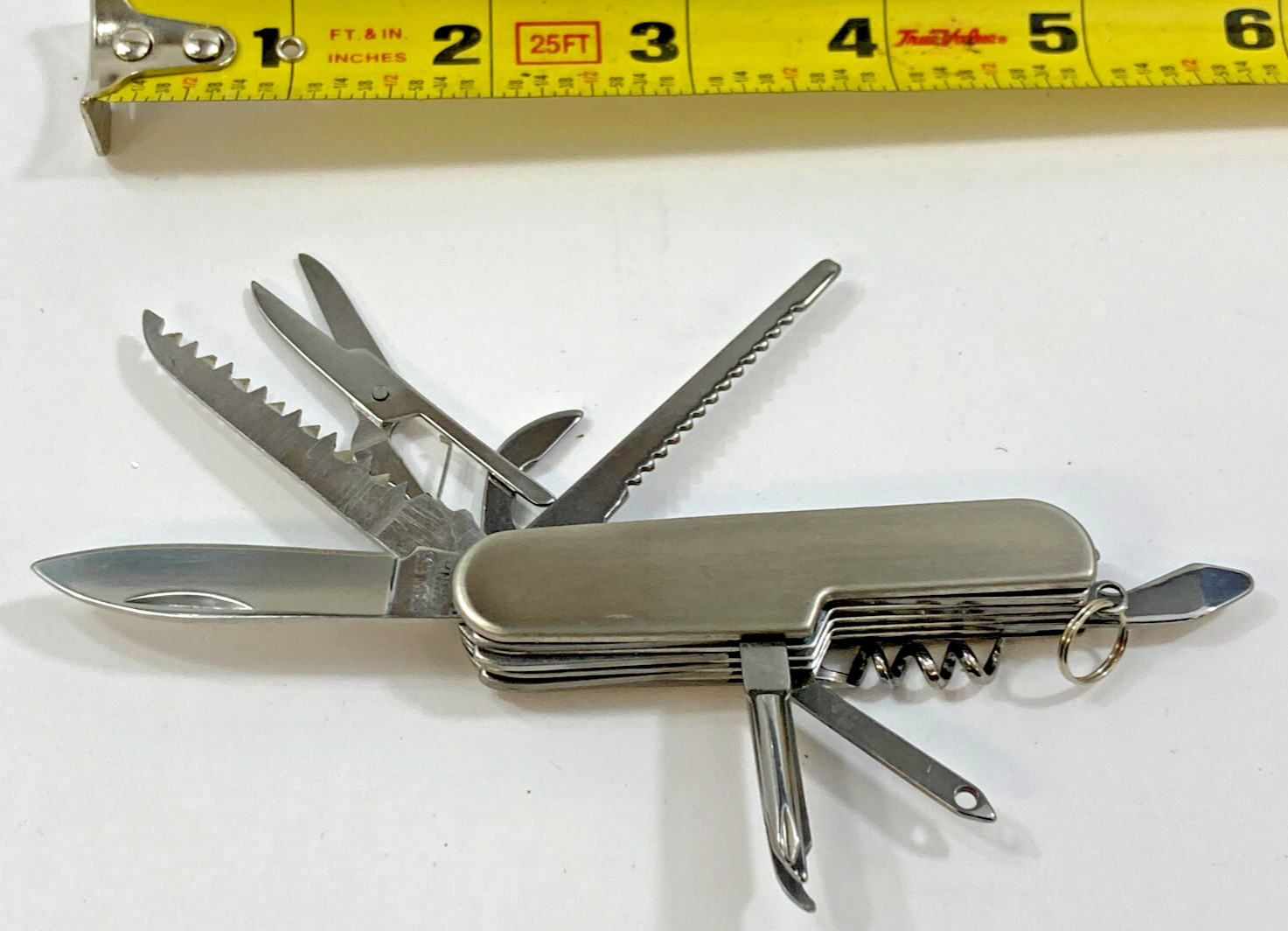 11-in-1 Multi Tool Knife Outdoor Survival Folding Pocket Screwdriver Scissors +