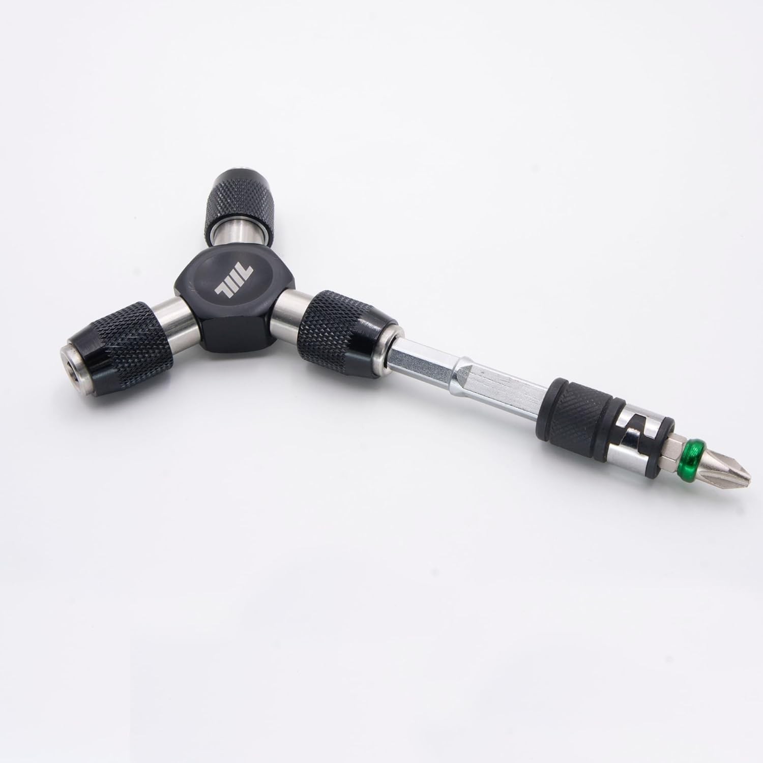 1/4″ Hex to Square Drive Socket 2-In-1 Extension Combo 1 PCS Hex End 1 PCS Flat