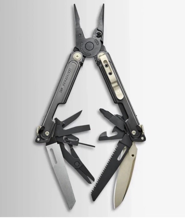 NEW Leatherman Arc Obsidian Multitool Limited Edition With Leather Sheath