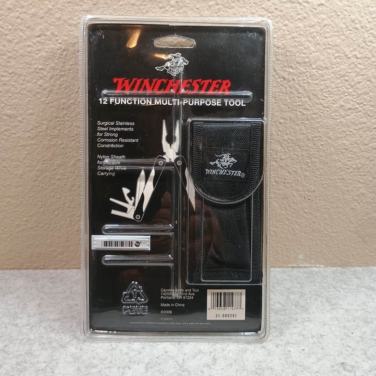 New Winchester 12 Function Multi-tool Pliers with Carrying Case ~ Never Opened