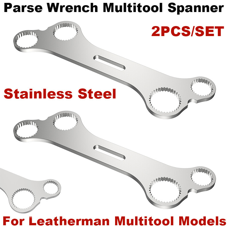 2X Parse Wrench Multitool Spanner For Leatherman Disassembly Tool – Stainless