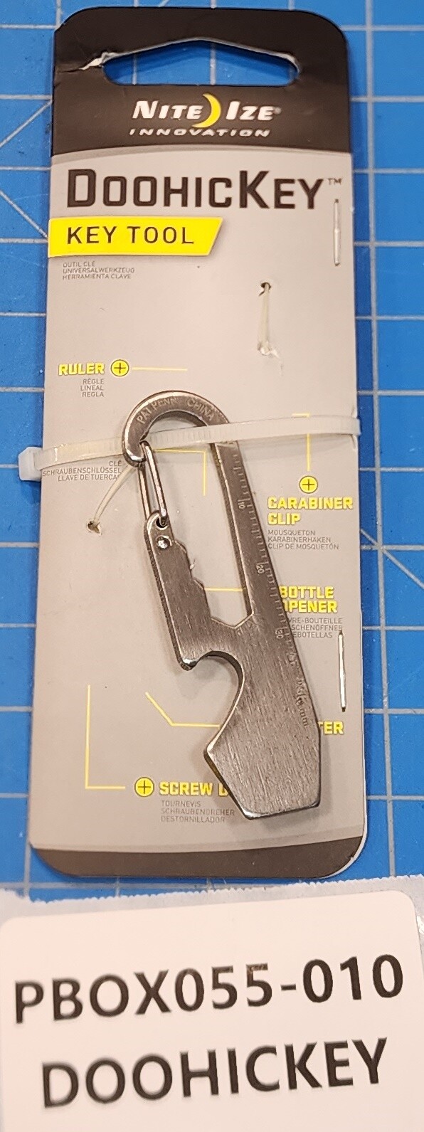 Nite Ize DoohicKey Key Tool Stainless Steel Keychain Multi-Tool KMT-11-R3 NEW