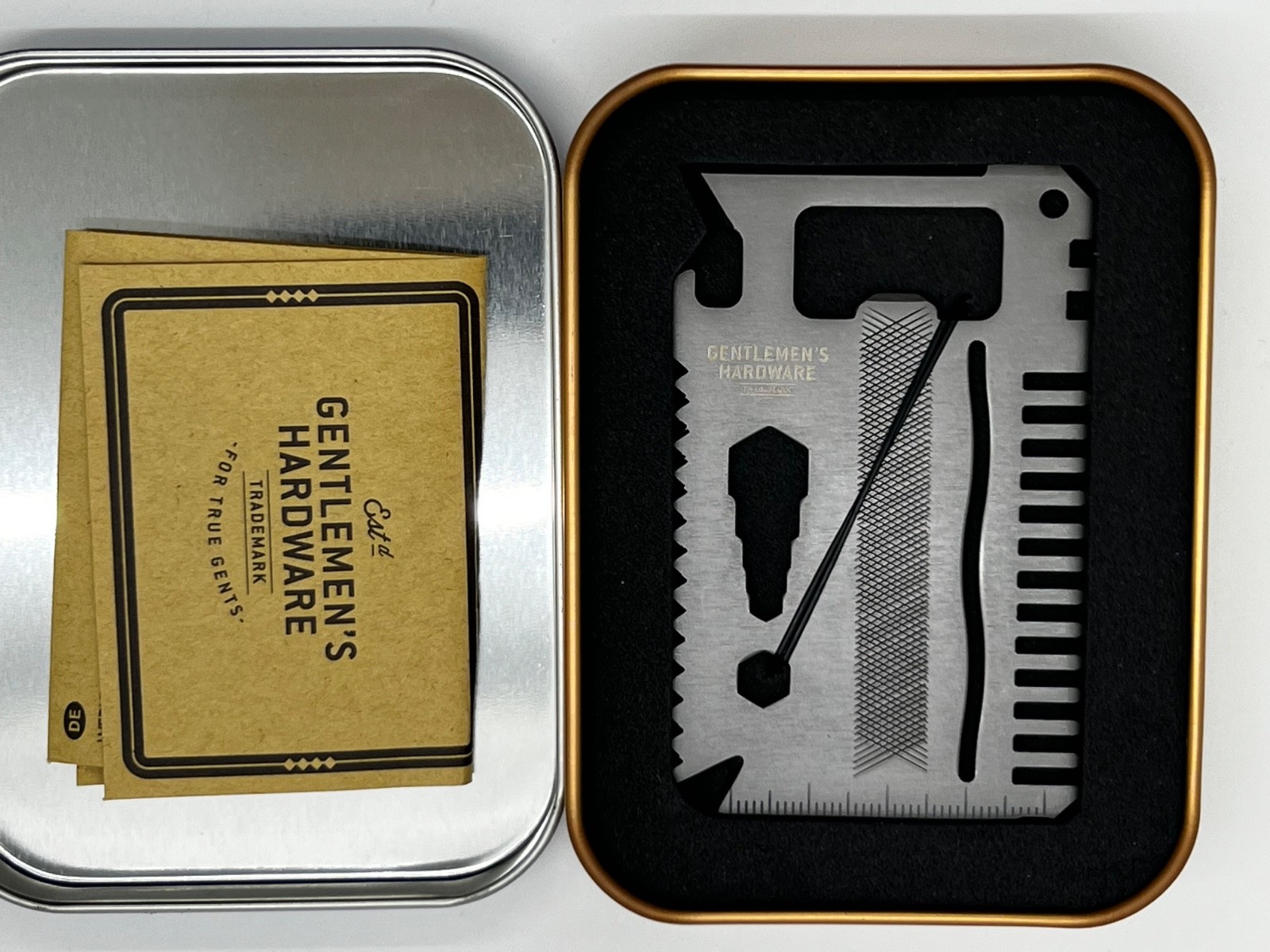 Gentlemen’s Hardware Credit Card Tool For Every Job with Case *NEW*