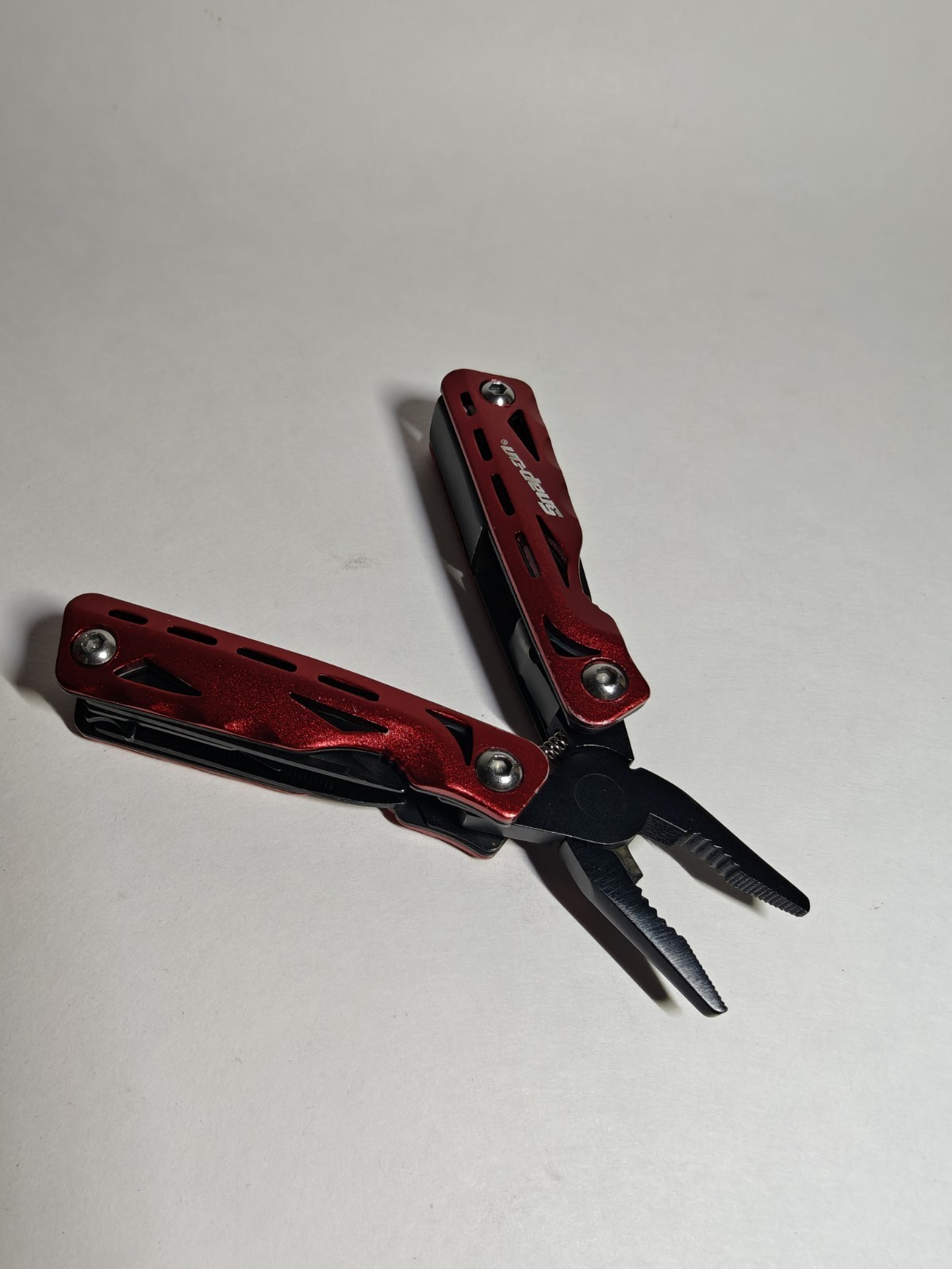 Snap-On Tools Red Multi-Tool Folding Pocket Knife w/ Pliers – Compact Tool