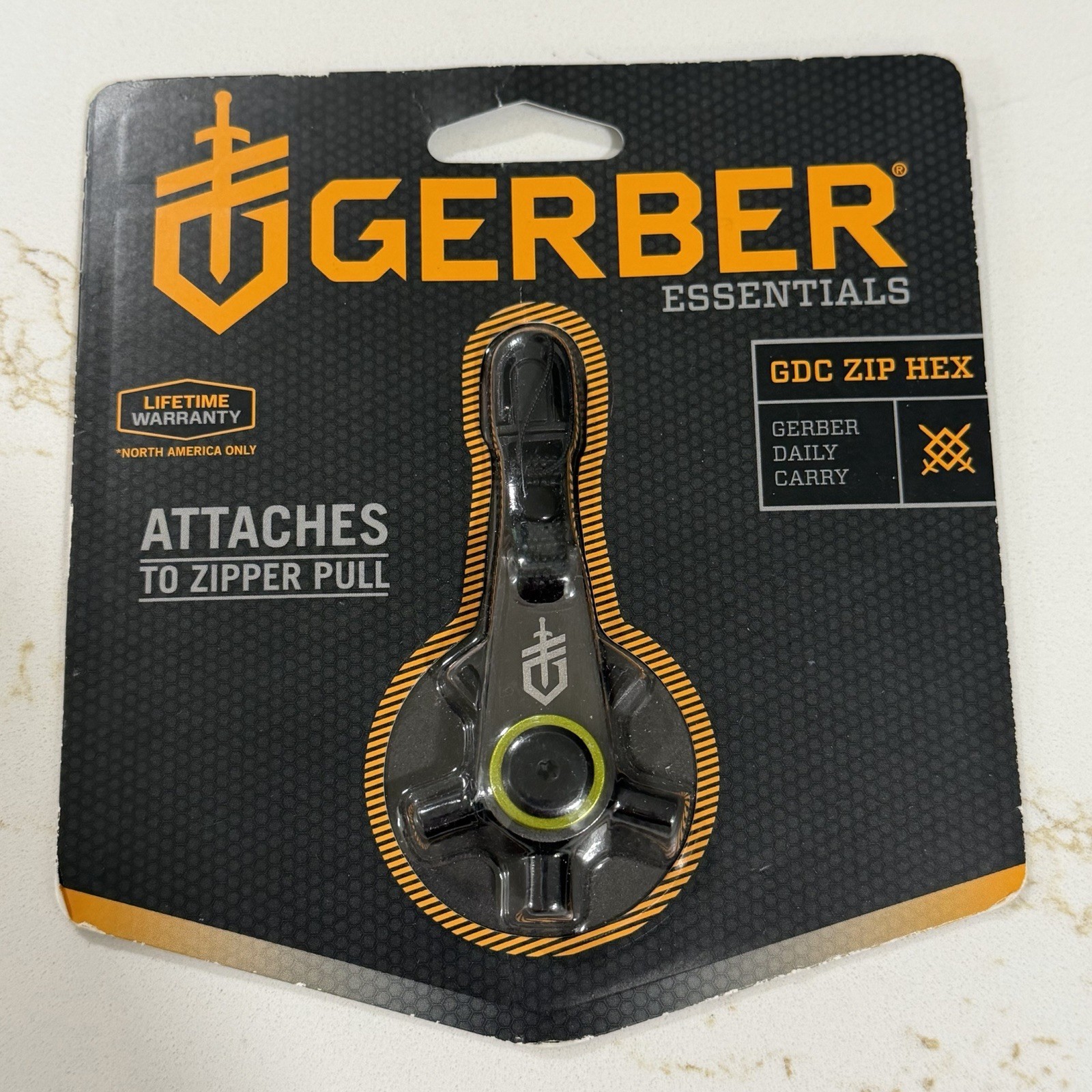 Gerber GDC Zip Hex Zipper Pull Metric Hex Driver Multi Tool EDC New Sealed