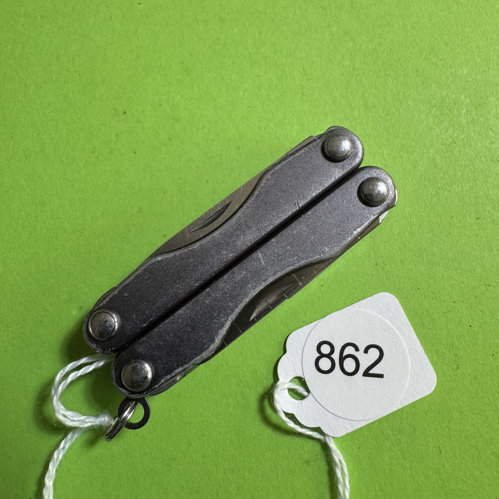Leatherman Squirt S4 Multi-Tool Scissor Pocket Knife EDC Grey Stainless #862
