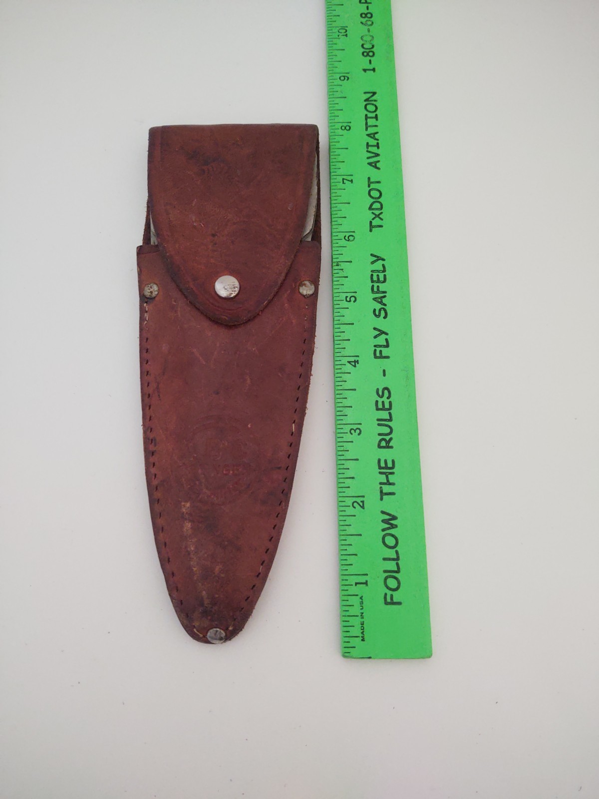 Vintage ABC Solingen Germany Stainless Steel Fishing Tool W/ Original Sheath