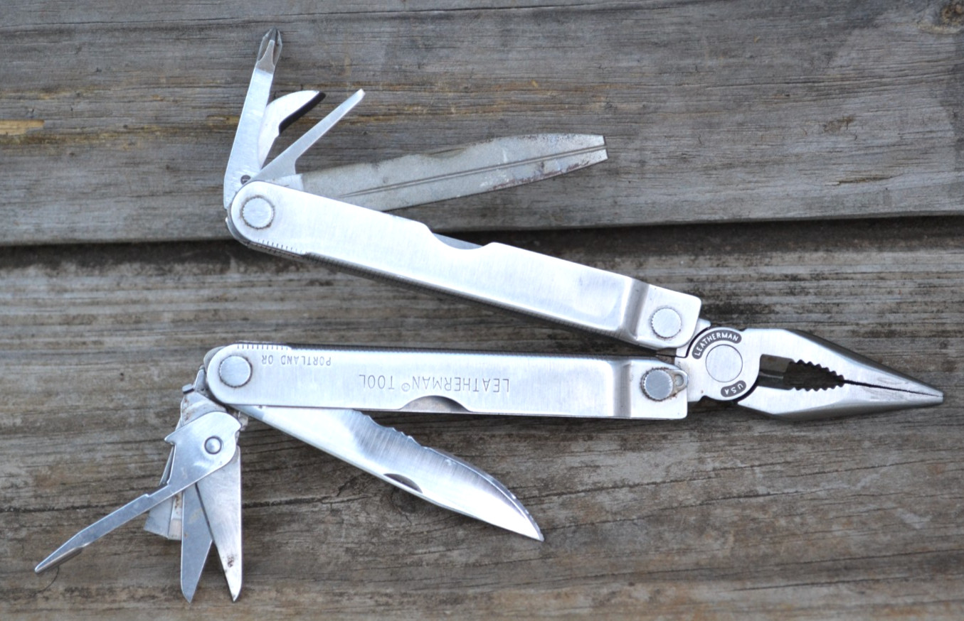 Vtg Leatherman The Original PST II Multi-Tool Pliers Scissors Knife & Others USA