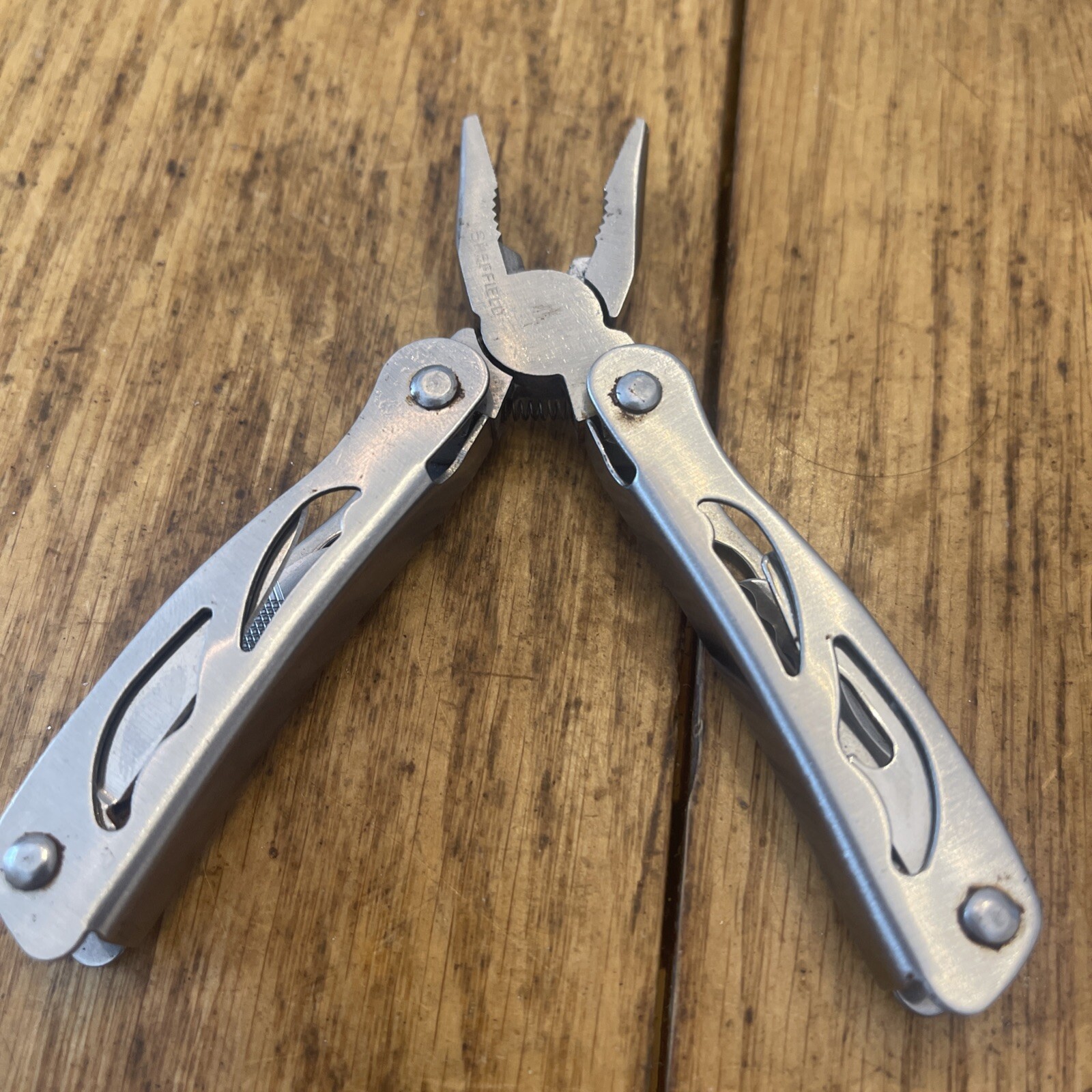 12-in-1 Multitool Quality Steel Multi Tool With Fold Out Tools No Sheath