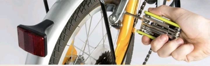 Protocol Wheel Handy Bicycle Multi Tool Neon Green New 15 Functions Nylon Case