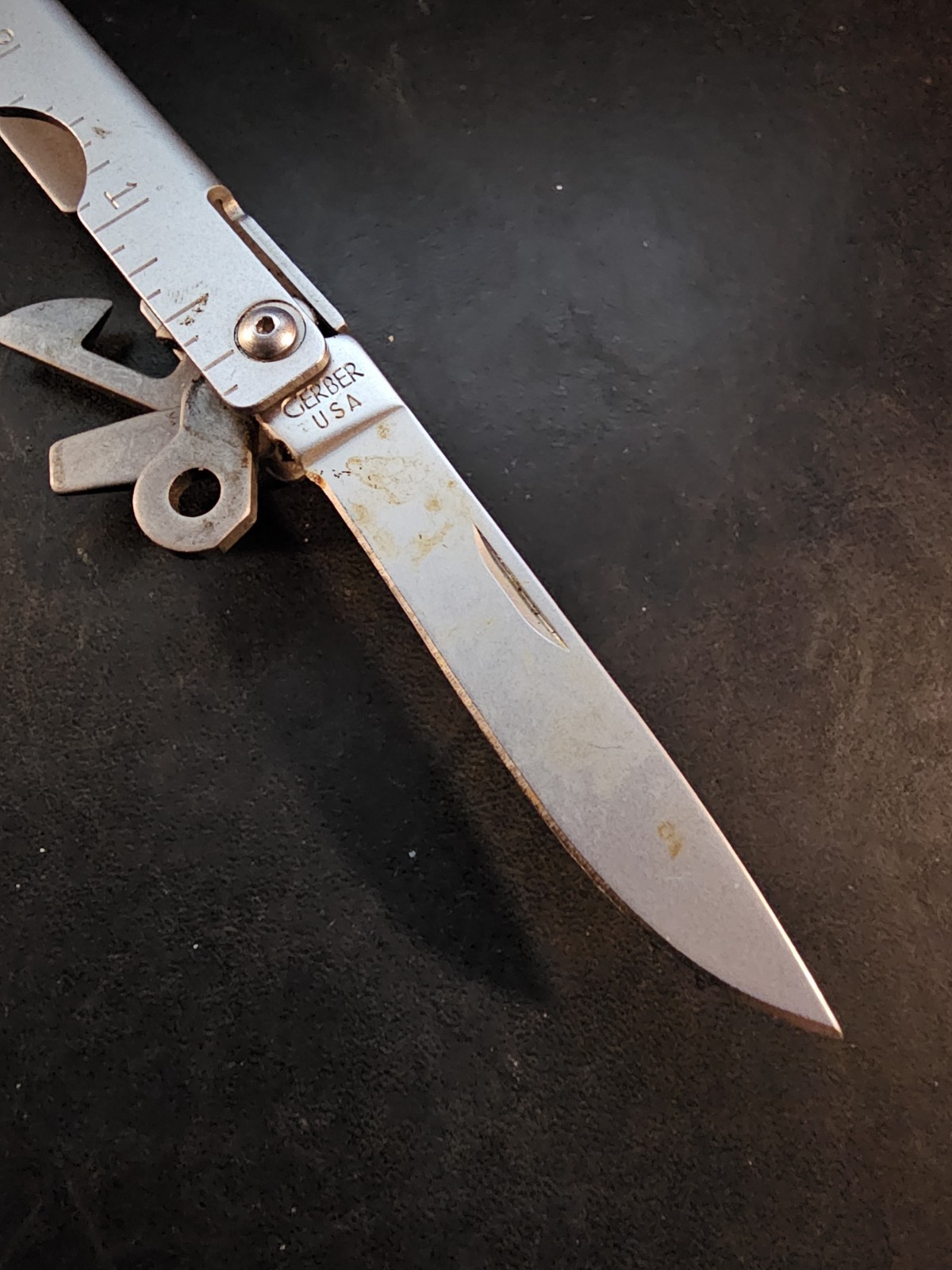 Gerber Multi-Plier USA Made Multitool w/ Sheath Stainless Steel Gear Tool