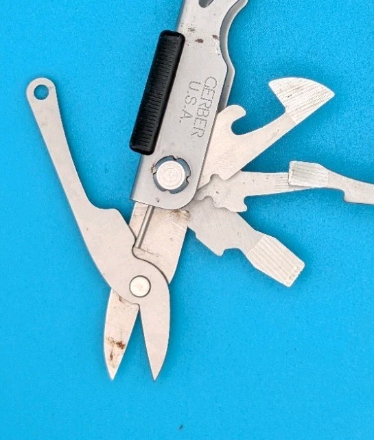 Gerber MP400 Compact Multitool Stainless Steel! With Sheath!