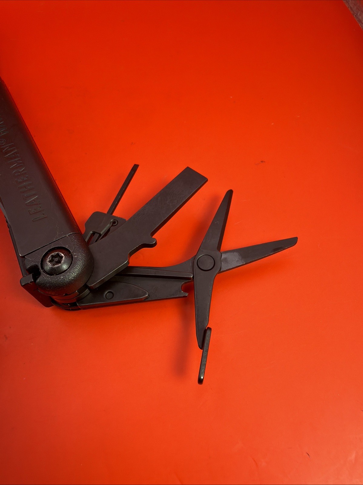 LEATHERMAN WAVE+ Plus W/Sheath Black 18 Multi-Tool USA- Excellent Condition
