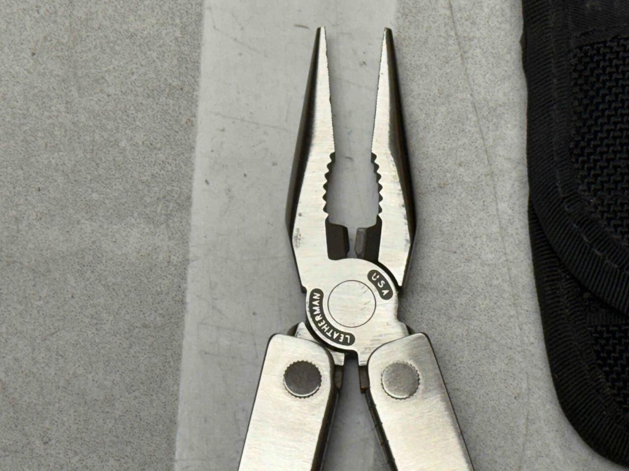 Vintage Leatherman PST ? Multi Tool w/ Bit Driver + 6 Bits Pouch Made in USA
