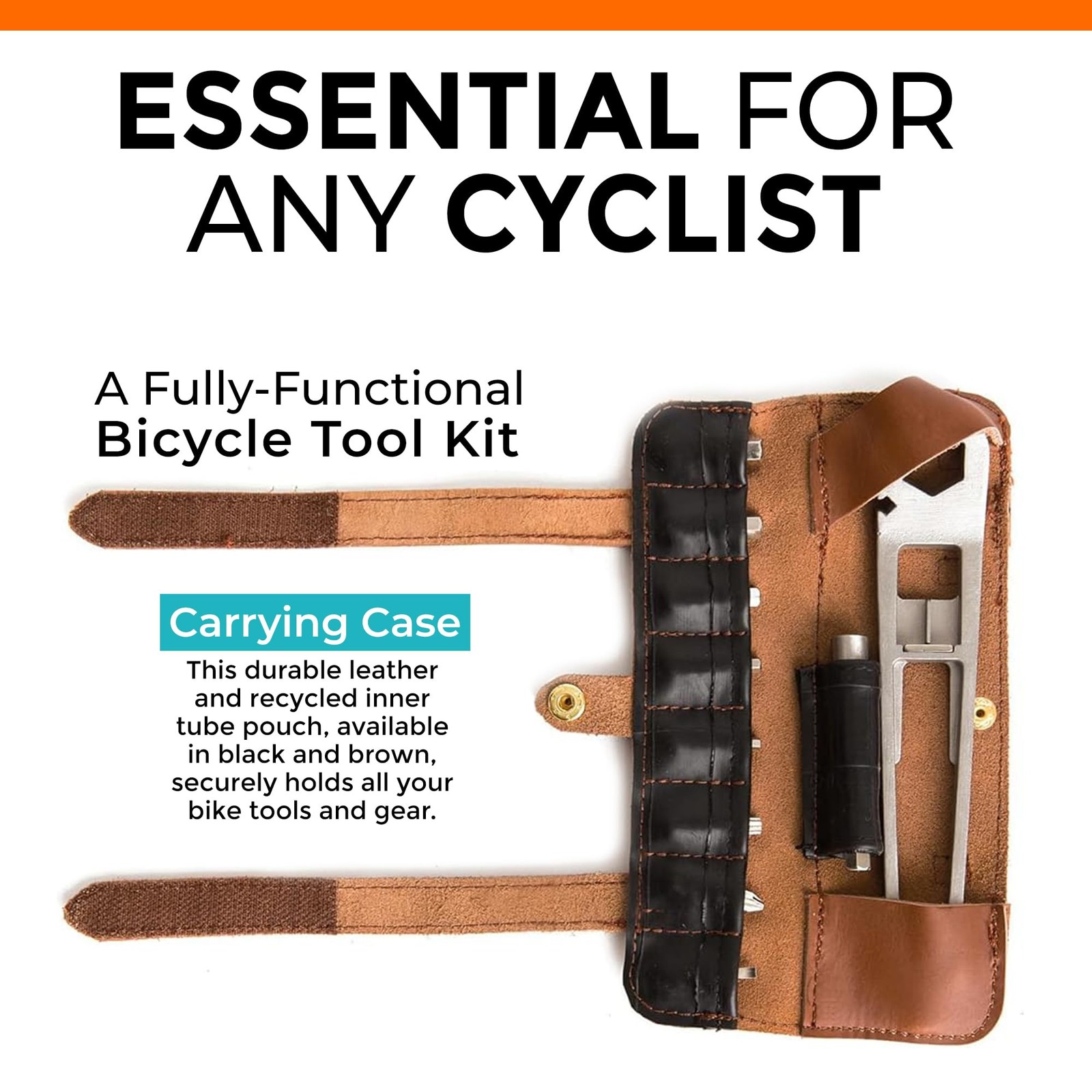 The Nutter Bicycle Repair Kit “ Portable Multi Tool For Mtb Road & Dirt Bikes “