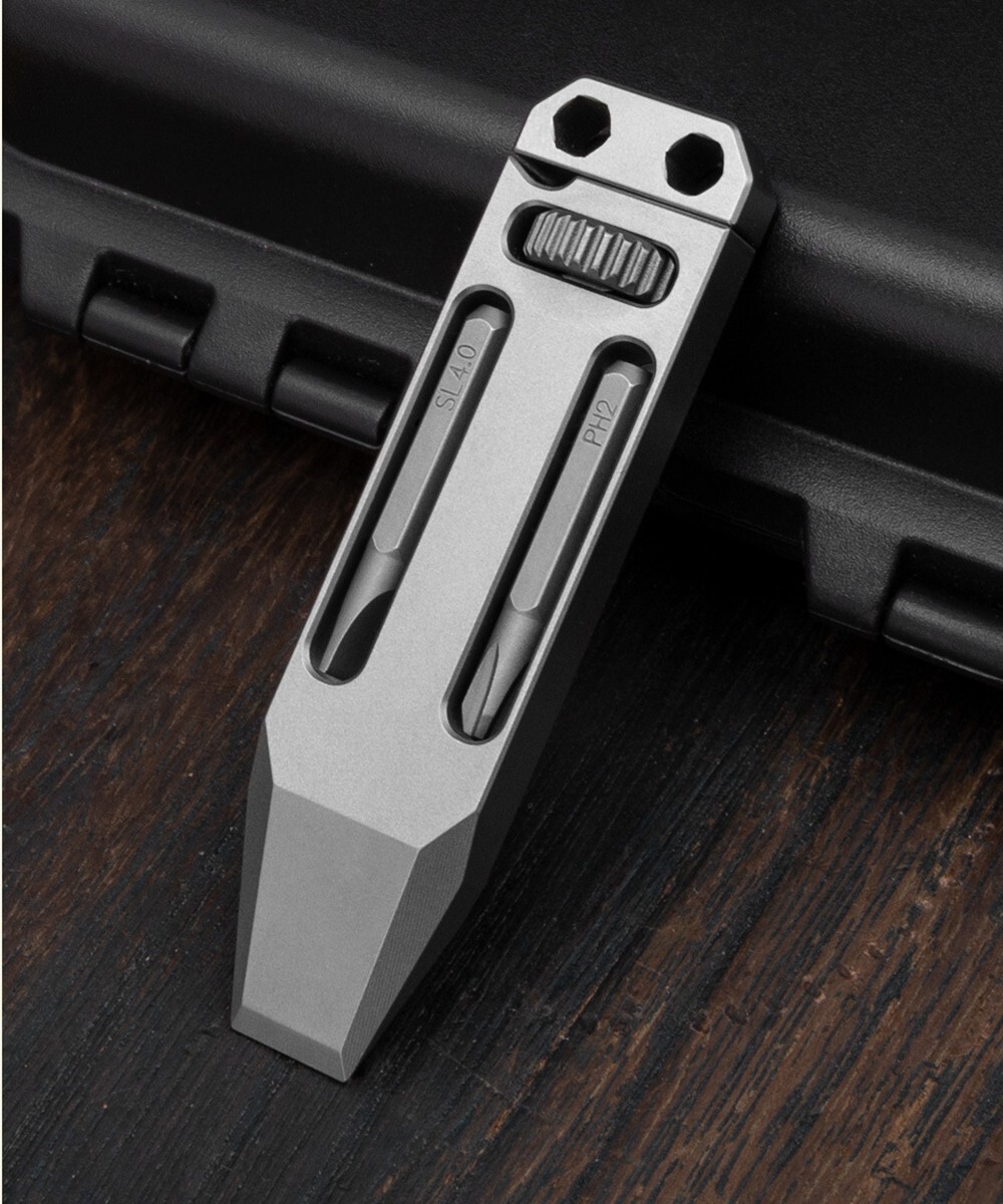 EDC Titanium Alloy Multifunctional Screwdriver Camping Portable tool Equipment