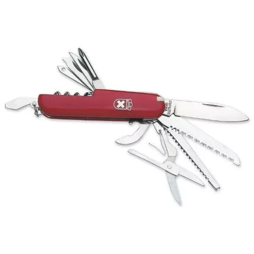 ROYAL CREST Swiss Army Knife 16 Function Pocket Knife Multi Tool SKA13 NIB