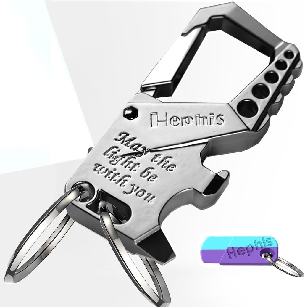 Skull Heavy Duty Key Chain – Ultimate Emergency Tool & Ergonomic Bottle Opener