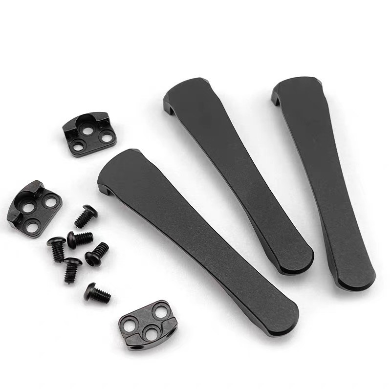Titanium Pocket Clip for Spyderco C81 / C223 Knife Replacement Clip