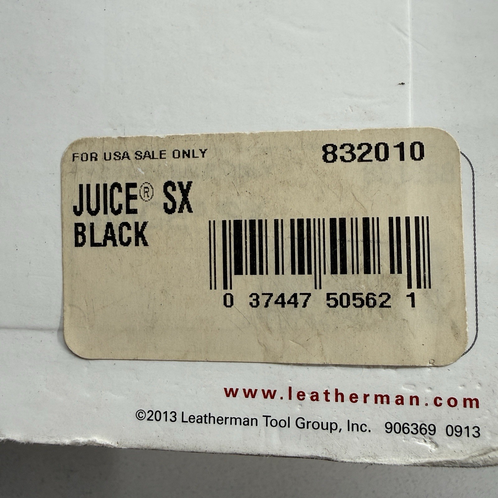 Leatherman Juice SX Black/Silver Multi Tool, Sealed