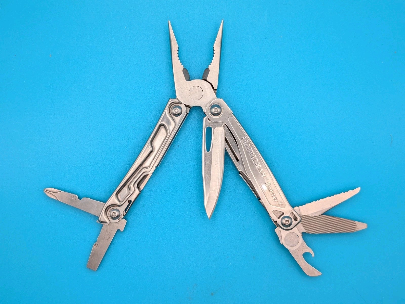 Leatherman Bolster 13 Tool Stainless Steel Multi-Tool!