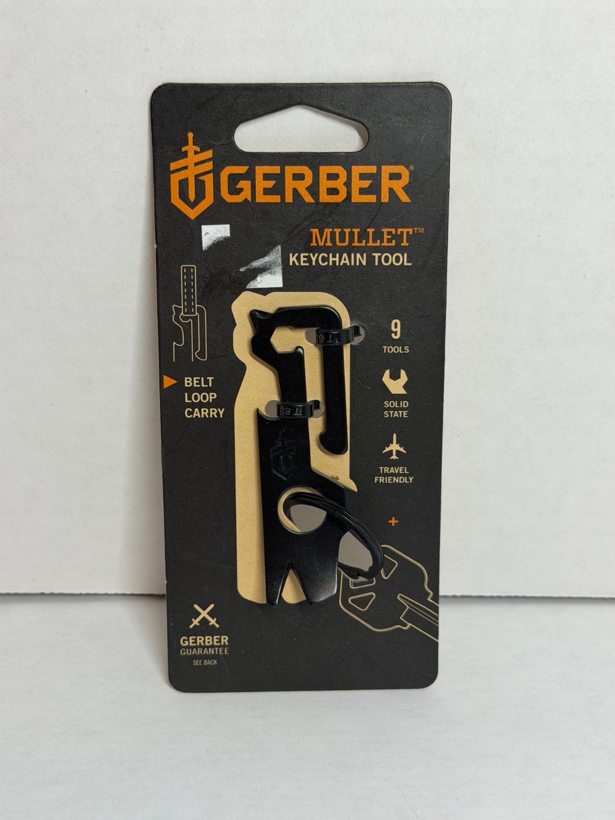 Gerber Multitool Keychain Tool – Mullet – Bottle Opener – 9 Tools in 1 B9