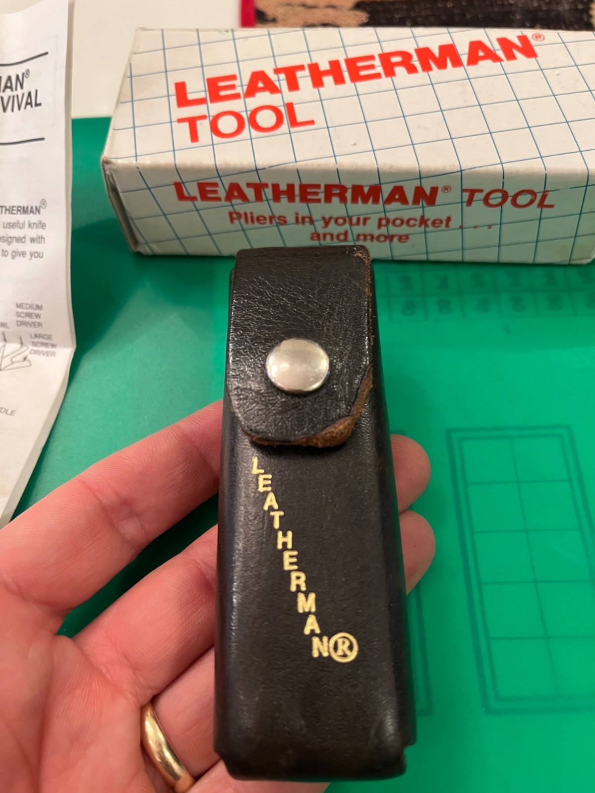 Leatherman PST Black Leatherman Pocket Survival Tool Black PST Multitool