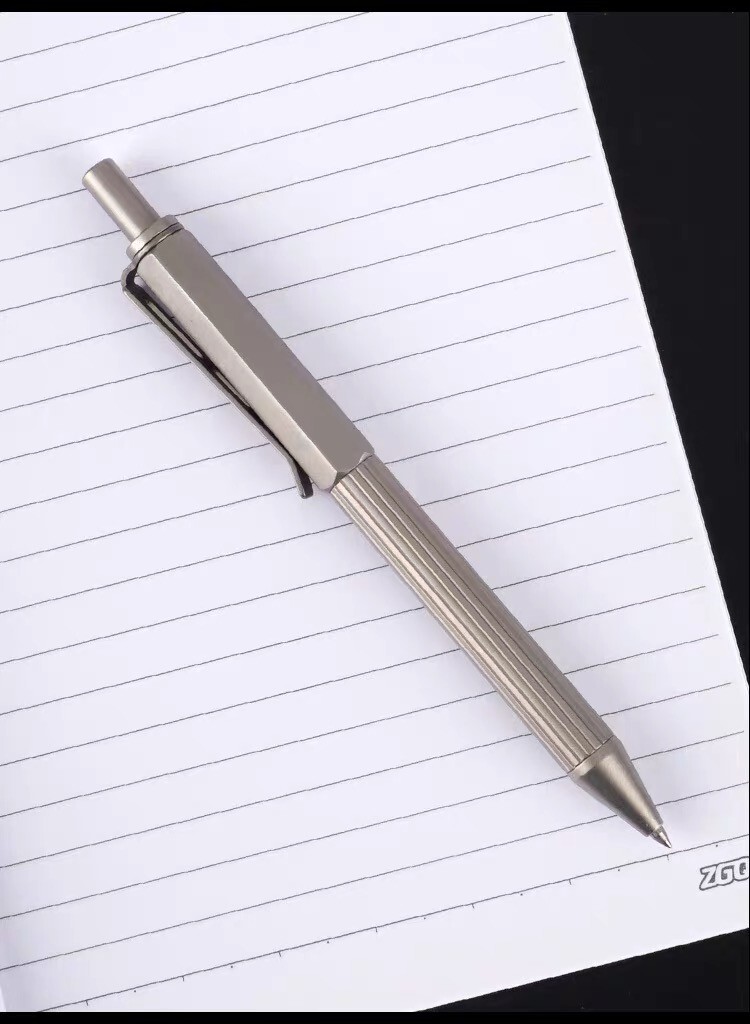 Titanium Alloy Mini Portable Pen Collectible Write Signature EDC Multi-Tool Pen