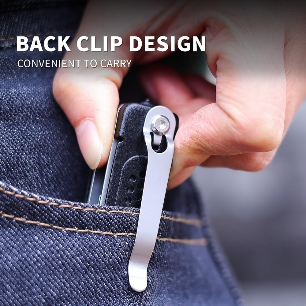 Multi-Function Folding Knife, 9-in-1 Stainless Steel Multi-Tool with Scissors…