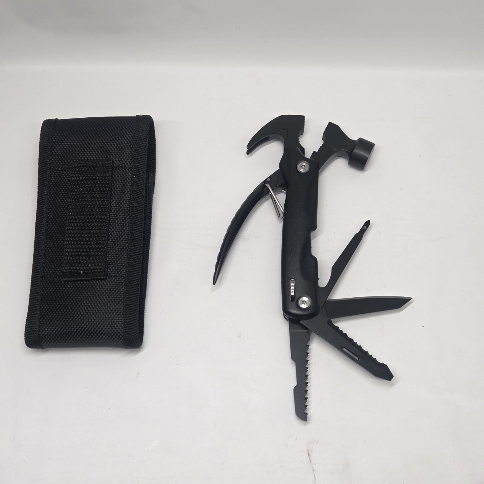 Hammer Multi Tool Camping Accessories Survival Gear Multi Tools With Nylon Case