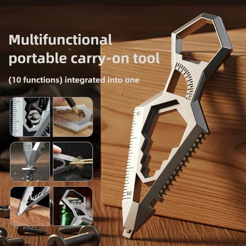 Small Multi Tool Mini Multitool Multifunction Car Escape Survival Bugout Travel