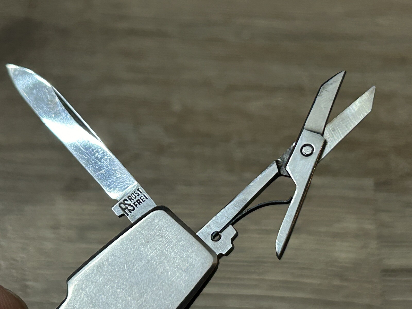 Vintage Rostfrei Stainless Steel Multi Tool Pocket Knife Germany