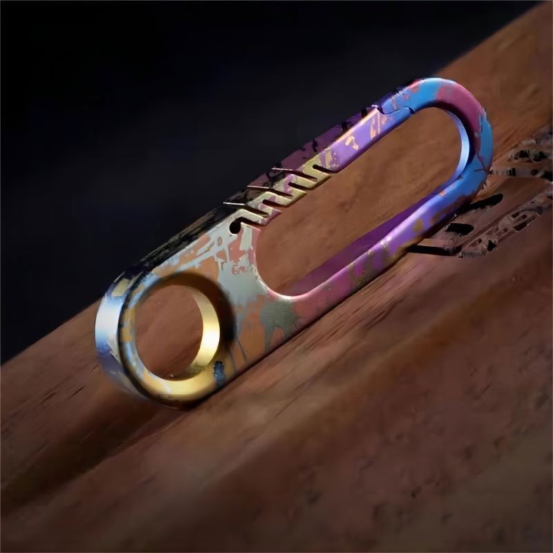 Titanium Zipper Pull Replacement Universal Detachable Zipper Puller Tab Non Fade
