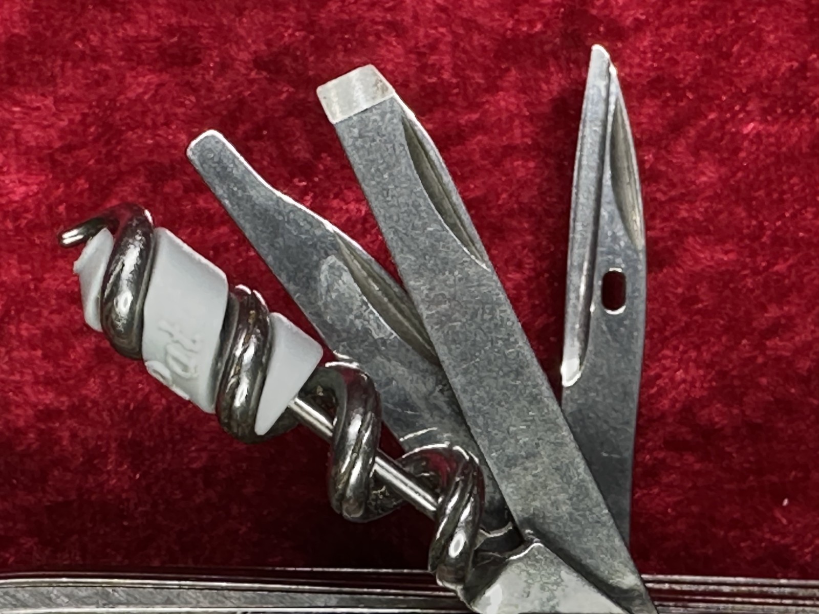 Victorinox SwissChamp Amber Orange Brown Transparent Swiss Army Knife Vintage