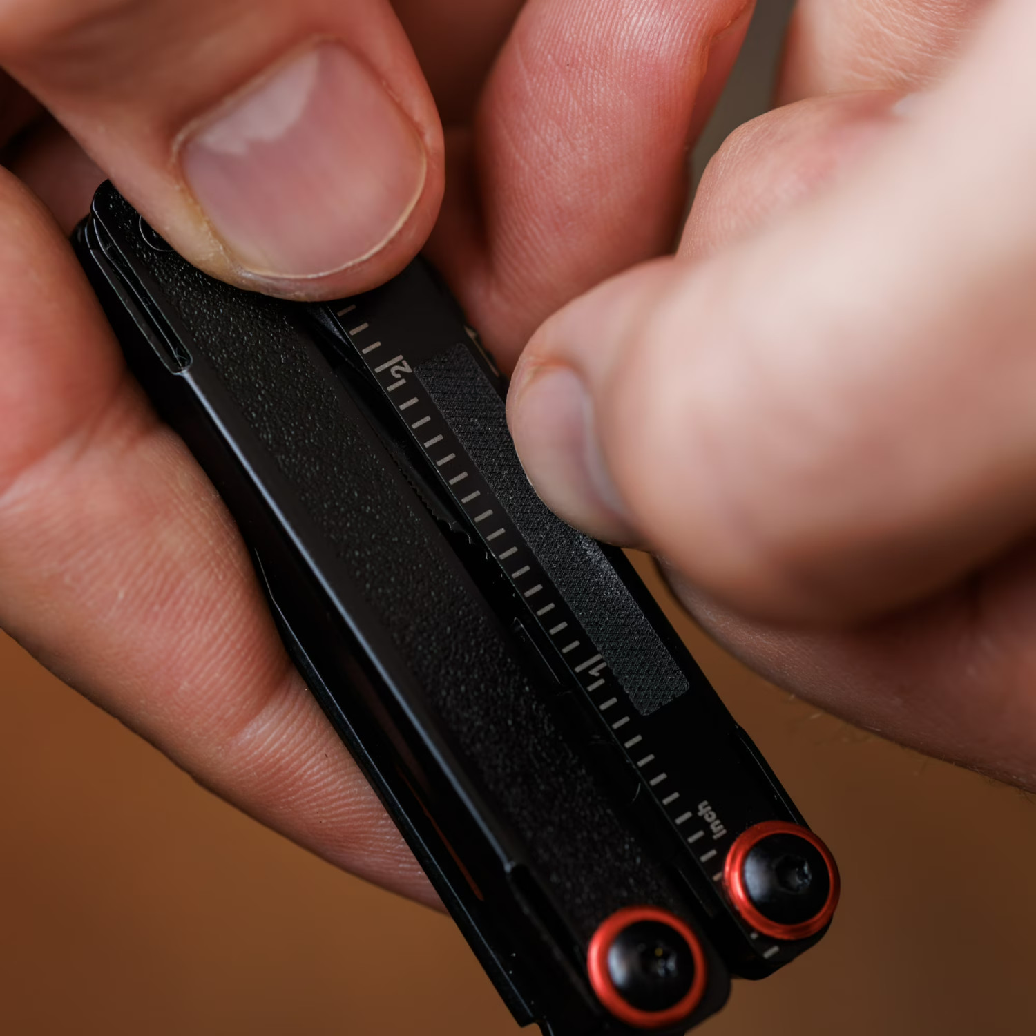 Swiss Tech Uberall 11-in-1 Folding Mini Multi Tool w/ Leather Sheath
