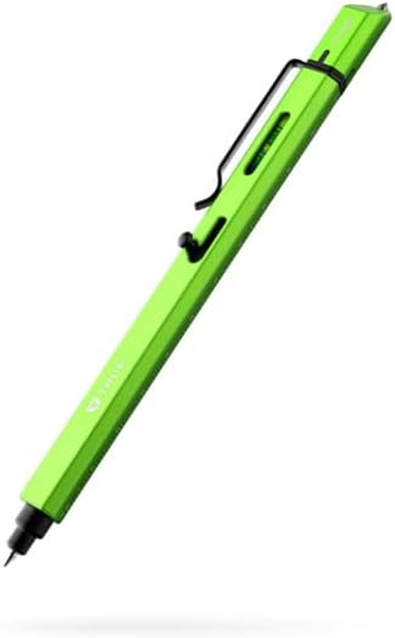 SCRYBE BOLT Multitool Pen | 8-In-1 Multitool with Ballpoint Pen, Bubble Level, 2