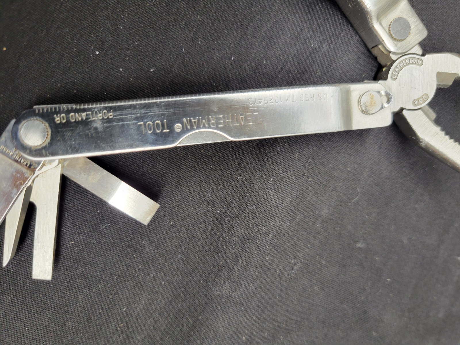 Vintage Original Leatherman knife Multi Tool Portland OR Original Case USA