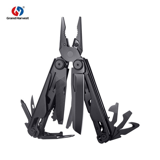 19-in-1 Plier Style Multitools – Portable Stainless Steel Tool with Hexagon Wren