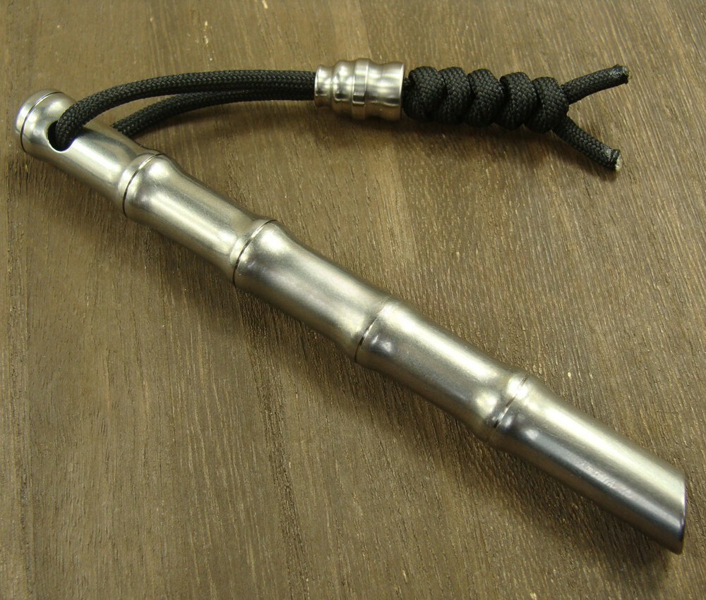 Solid Titanium Pocket stick tool Lanyard bead anti-allergy XH450A