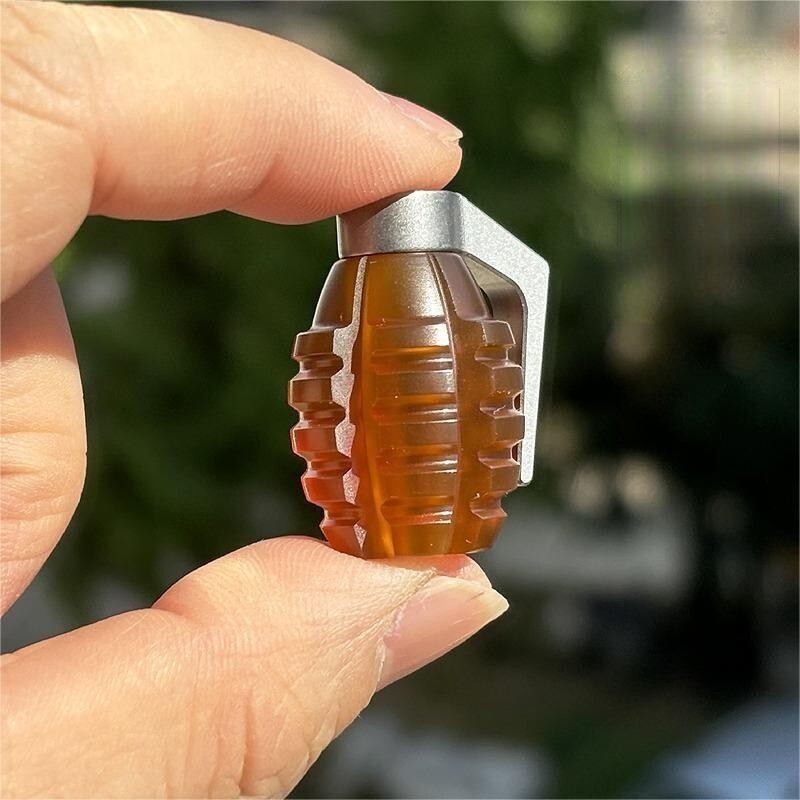 Titanium Ultem PEI Knife Lanyard Bead Paracord Pendant EDC Keychain Charm DIY
